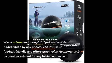 Customer Reviews: Deeper START Smart Fish Finder - Portable Fish Finder and Depth Finder For Re...