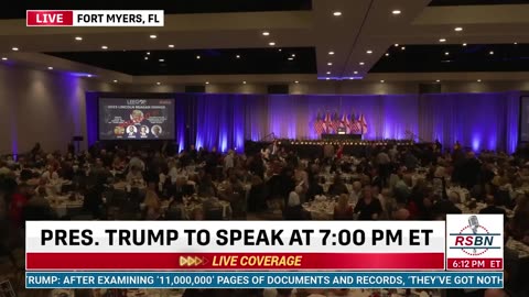 FULL EVENT: President Donald J. Trump Speaks at Lee County GOP Dinner 4/21/23
