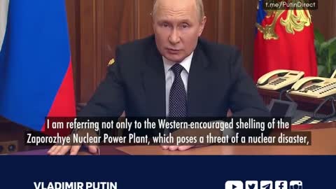 Putin: "Western elites have gone too far.....