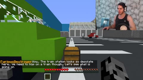 Minecraft_ ESCAPE PIGGY'S TRAIN STATION! (BREAK INTO CARS & FIND ITEMS!) Modded Mini-Game