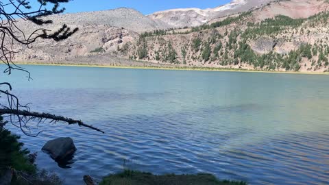 Central Oregon - Three Sisters Wilderness - Green Lakes - Lake Access Viewpoint Area