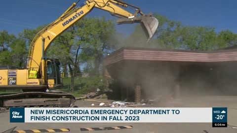 Misericordia ER construction nearing completion