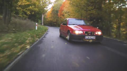 BMW E36 318IS MOUNTAIN PASS AUTUMN RUN