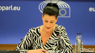 Fiona Hine at European Parliament Challenging Pandemic Treaty