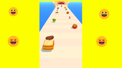 🍔Burger Runner gameplay video 😃