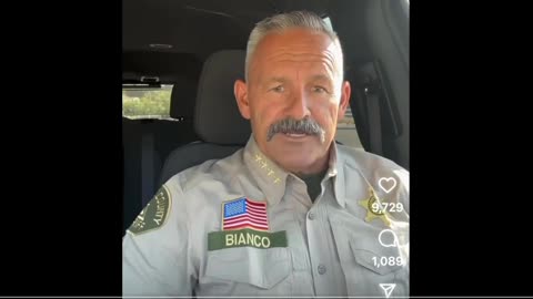 SHERIFF SAYS, "LETS PUT A FELON IN THE WHITE HOUSE!