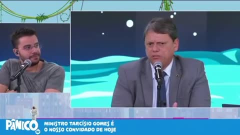 Bolsonaro: Tarcisio no Panico, tunel Santos-Guarujá