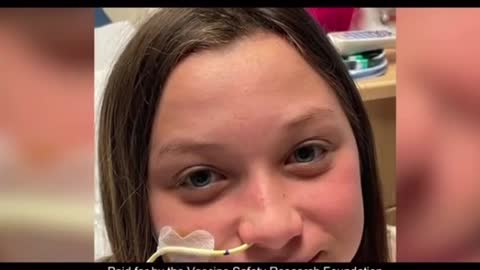US 🇺🇸 13 year old Maddie de Garay injuries after Pfizer injection