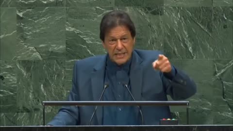 Inspirational iIran khan speech in United Nations __ Brave muslim leader