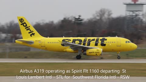 Exciting morning departures at St. Louis Lambert International on December 29, 2021