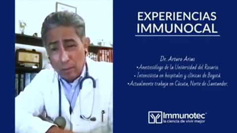 Immunocal - Impresionante Testimonio del Dr. Arturo Arias