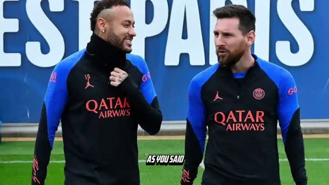 Neymar said he "lived through hell" alongside Lionel Messi during their time together at Paris