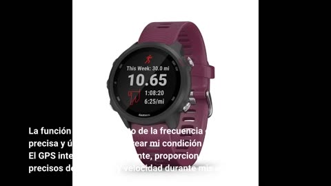 User Feedback: Garmin Forerunner 245, GPS Running Smartwatch with Advanced Dynamics, Berry (Ren...
