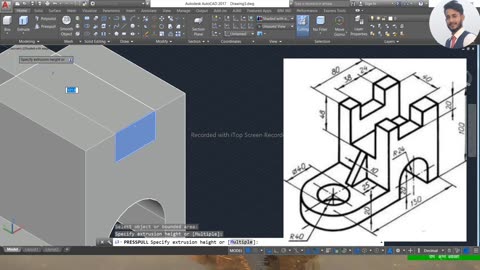 How to make 3d drawing in autocad. Drawing techniques