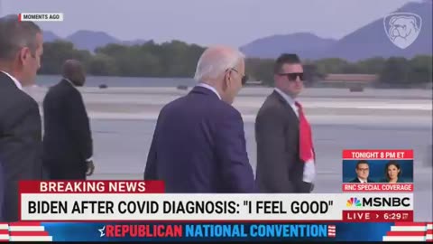 🚨 The Bald headed fool Joy Reid is comparing Biden having Covid to Trump being Shot!