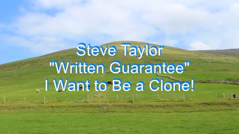 Steve Taylor - Written Guarantee #203