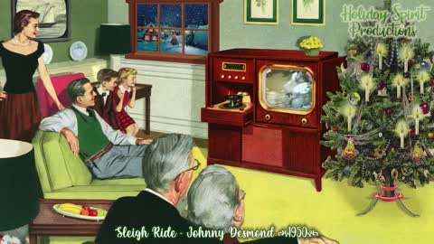 Christmas Vibes: Listen to 40's, 50's, and 60's Oldies While Christmas Cartoons Play on Television!