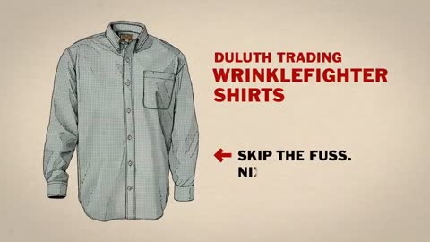 Duluth Trading TV Commercial Wrinklefighter