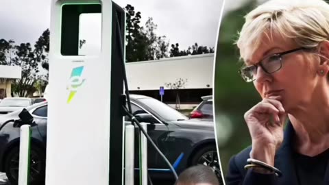 Police intervene after Secretary of Energy sent staff to occupy EV charger with gas powered vehicle