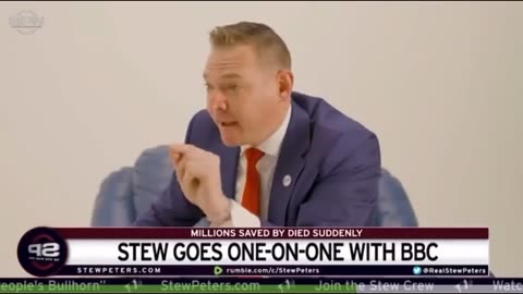 Holy shit… Stew Peters absolutely destroys BBC journalist