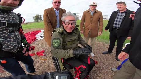 ABBOTT GETS SOME SERIOUS AIR: Texas Gov Goes Skydiving With 106-Year-Old WW2 Vet [Watch]