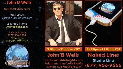 Naked Lines Friday - John B Wells LIVE