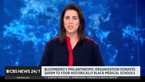 Bloomberg philanthropy donating $600 million to Black medical schools