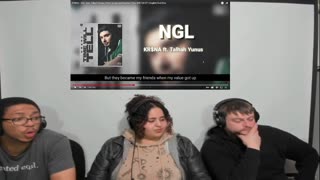 KR$NA - NGL (Feat. Talhah Yunus) [REACTION]