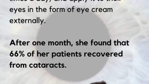 Cataract cure - Pearl Powder