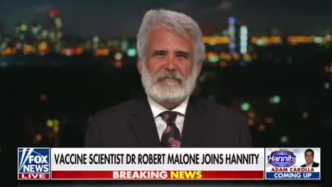 Dr Malone on Hannity and yes he said we have had a major data leak