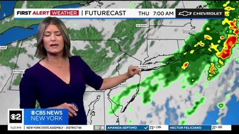 First Alert Forecast- 6-25-24 Nightly Weather in New York CBS News