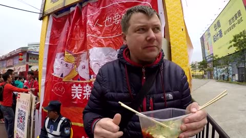 Уличная еда в Китае #4 Фестиваль еды в Гуанчжоу. Guangzhou food festival.