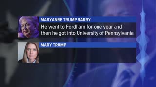 Donald Trumps Sister Maryanne Trump Barry in Recordings Saying he Can’t be Trusted