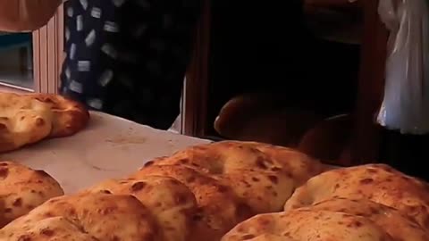 Hanging bread tradition in Turkiye