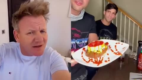 Gordon Ramsay reacts to cooking videos