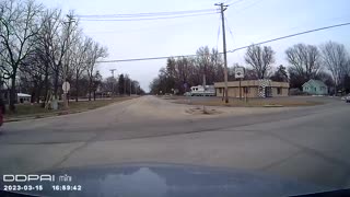 Asshole at 4 way stop