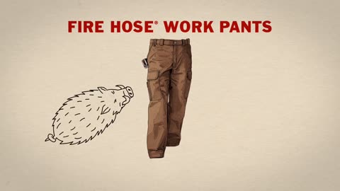 Duluth Trading TV Commercial Fire Hose® Work Pants vs. Hail Mary Hog