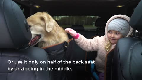 TRAVEL BUDDY DOG SEAT COVER