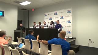 2021 College Station Texas UIL 5a Division I State RunnerUp Press Conference