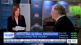 Bill Gates Luvs on Black Rock and predicts climate taxes