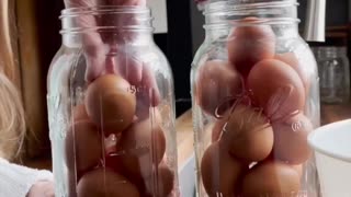 ~WATER GLASSING EGGS ~