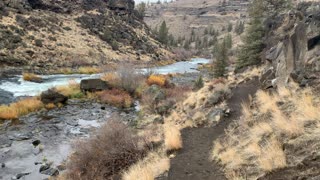 Central Oregon – Steelhead Falls – Twisting Crooked River – 4K