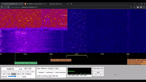 UNID MFSK-13 17/11/2022 1349 UTC 9168kHz