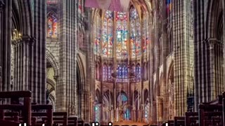 Cathedrals are healing centers based on frequency, vibration & resonance