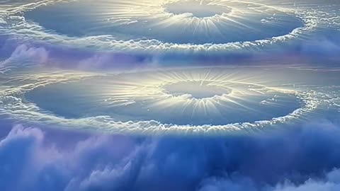 Fairyland sea of clouds is beautiful