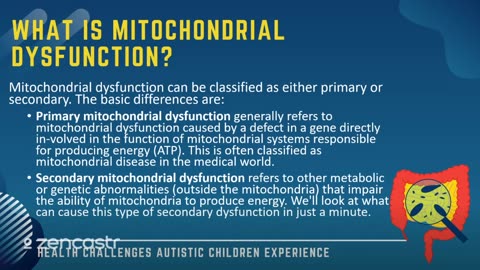 31 of 63 - Mitochondrial Dysfunction - Health Challenges Autistic Children Experience