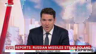 Russian missiles cross into Poland and kill two people