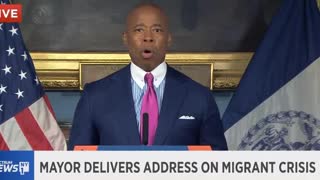 “This is Unsustainable” – NYC Mayor Eric Adams Declares State of Emergency Over Influx of Illegal Aliens In a border crisis he vote for. This guy has lost his mind