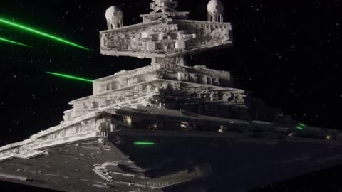Star Wars - Darth Vader Intercepts The Rebel Transport