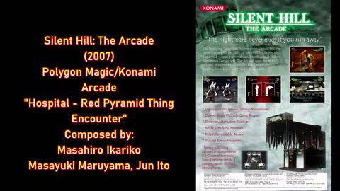 "Hospital - (Red Pyramid Encounter; Tuberculosis)" [Arcade, Konami, 2007]